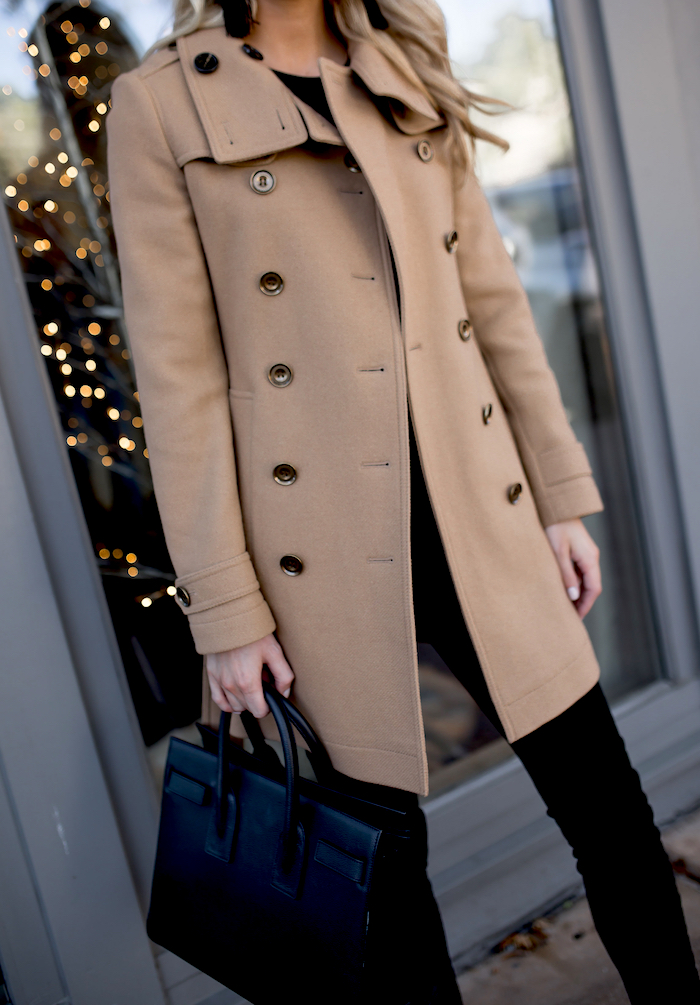 burberry camel coat