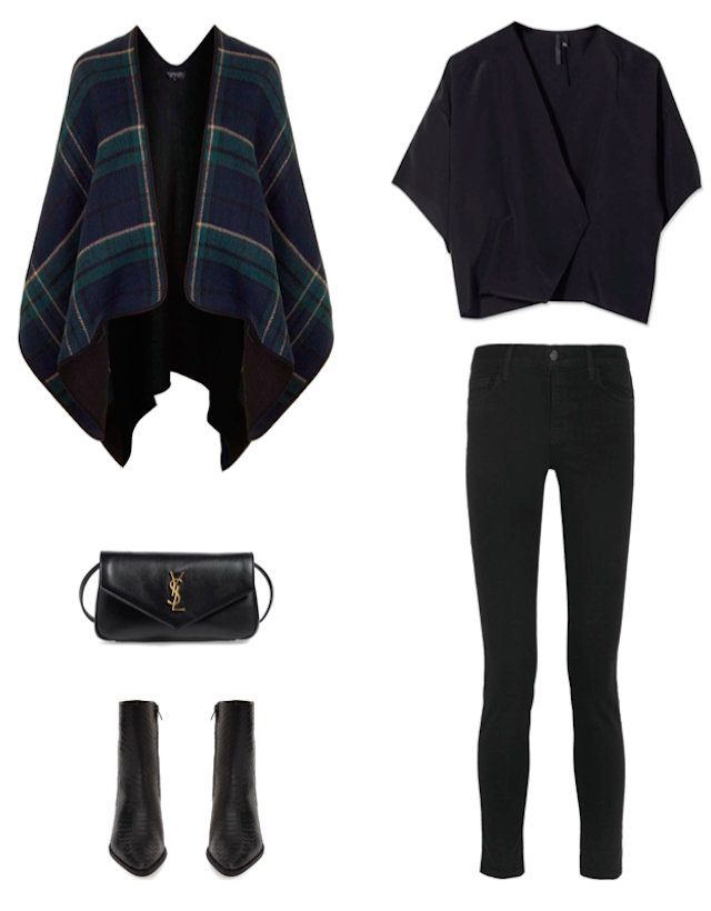 PLAID CAPE | Krystal Schlegel