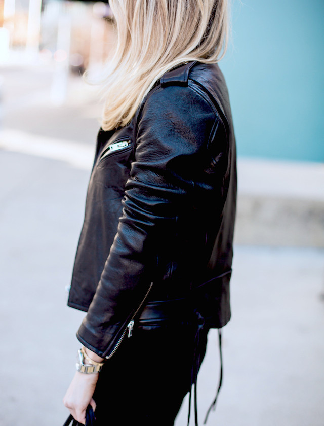 Classic Leather Jacket | Krystal Schlegel