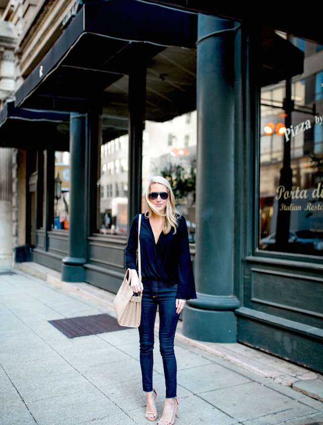 SURPLICE BLOUSE | Krystal Schlegel