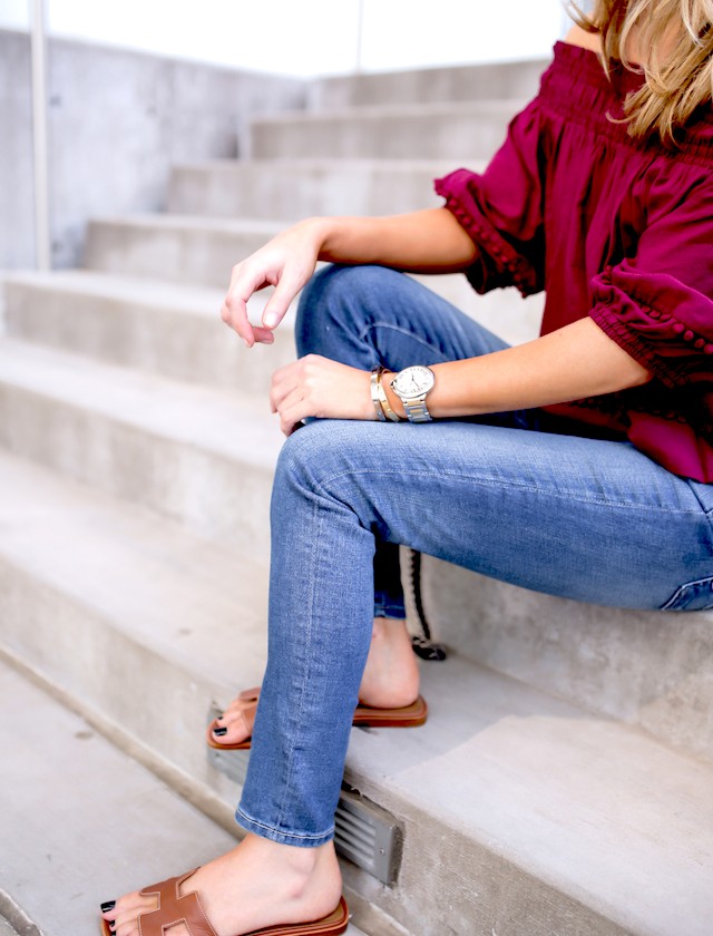 OFF THE SHOULDER TOP | Krystal Schlegel