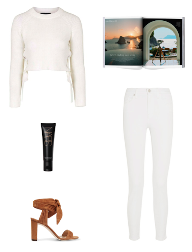 LACE UP SWEATER | Krystal Schlegel