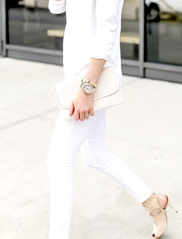WHITE SWEATER BY J MCLAUGHLIN | Krystal Schlegel