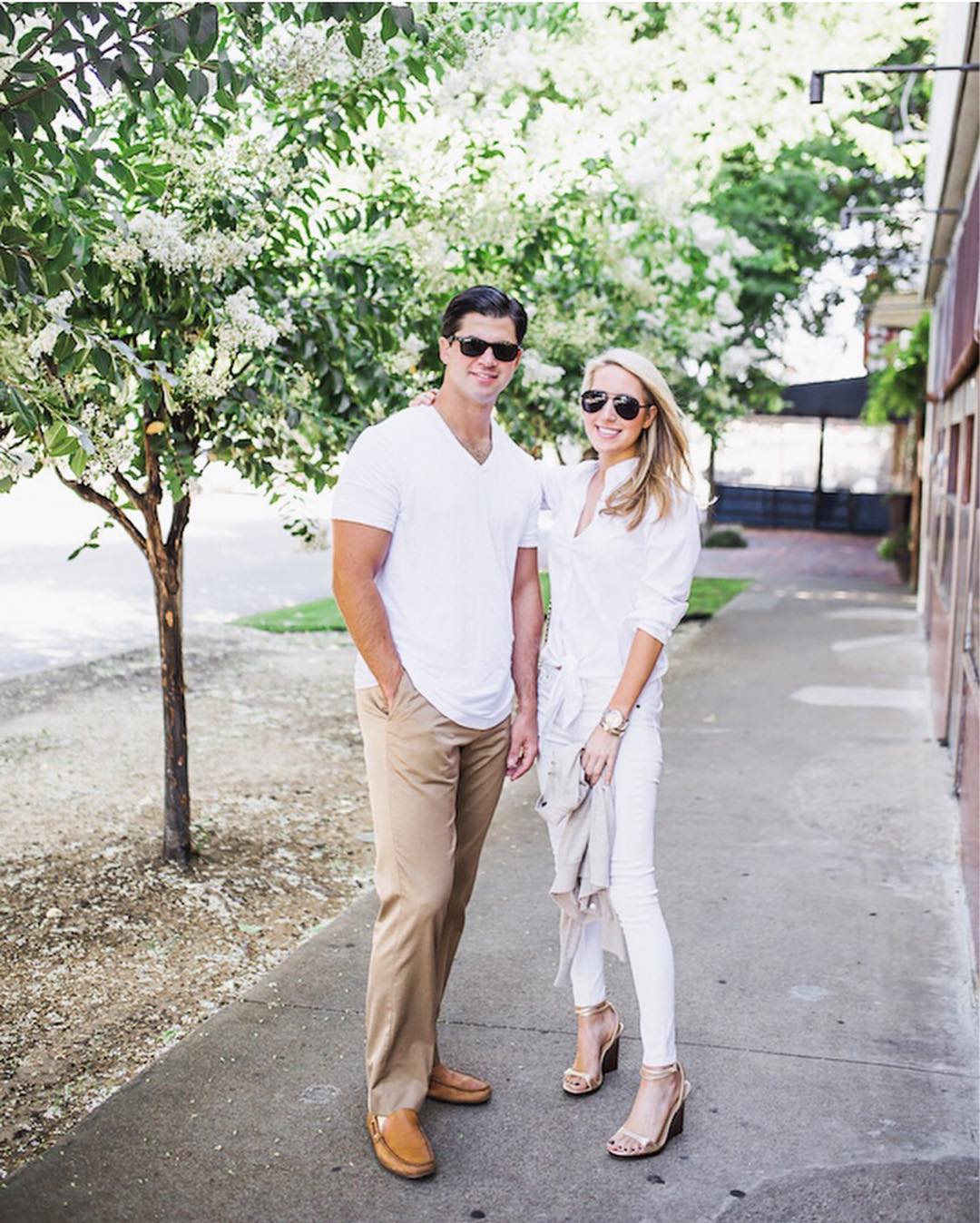 Summer date night outfits with banana republic