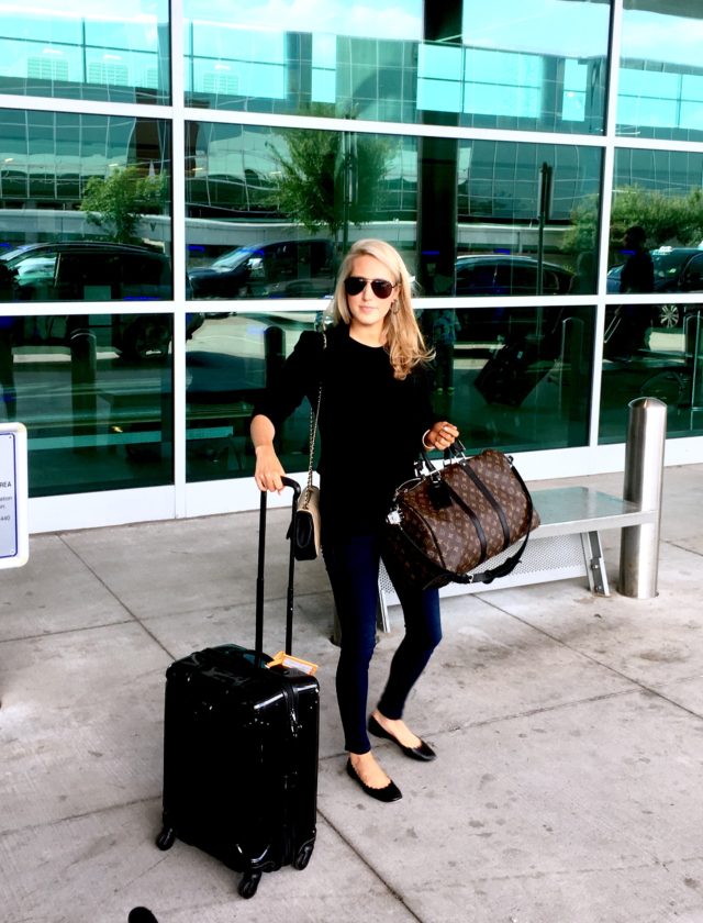 TRAVEL DAY OUTFIT | Krystal Schlegel