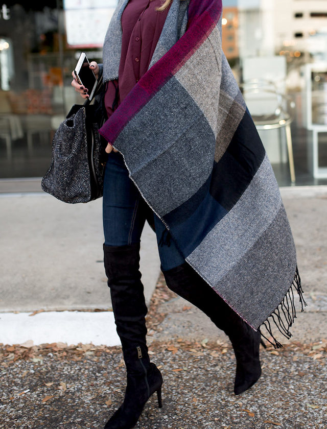 REVERSIBLE BLANKET WRAP | Krystal Schlegel