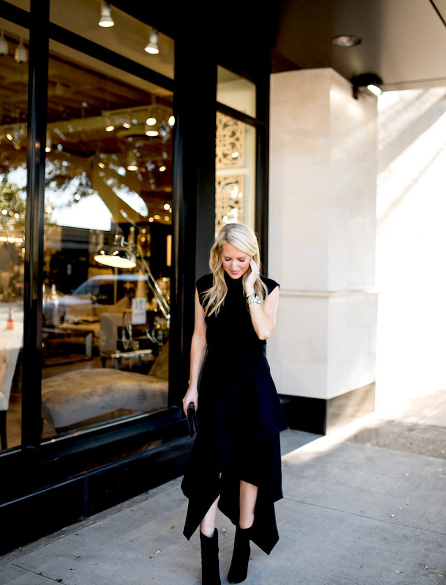 COOL BLACK DRESS | Krystal Schlegel