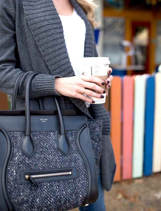 OVERSIZED GREY SWEATER | Krystal Schlegel