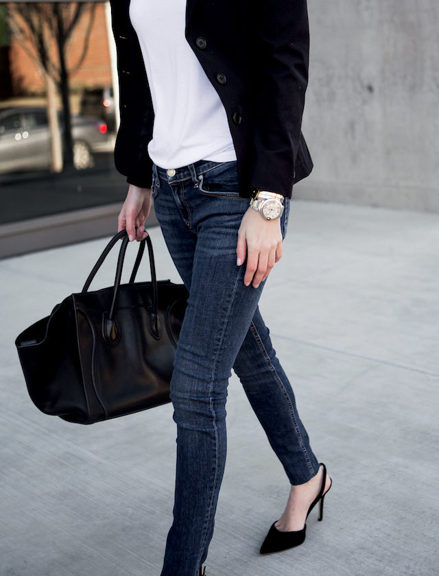 BLACK BLAZER | Krystal Schlegel