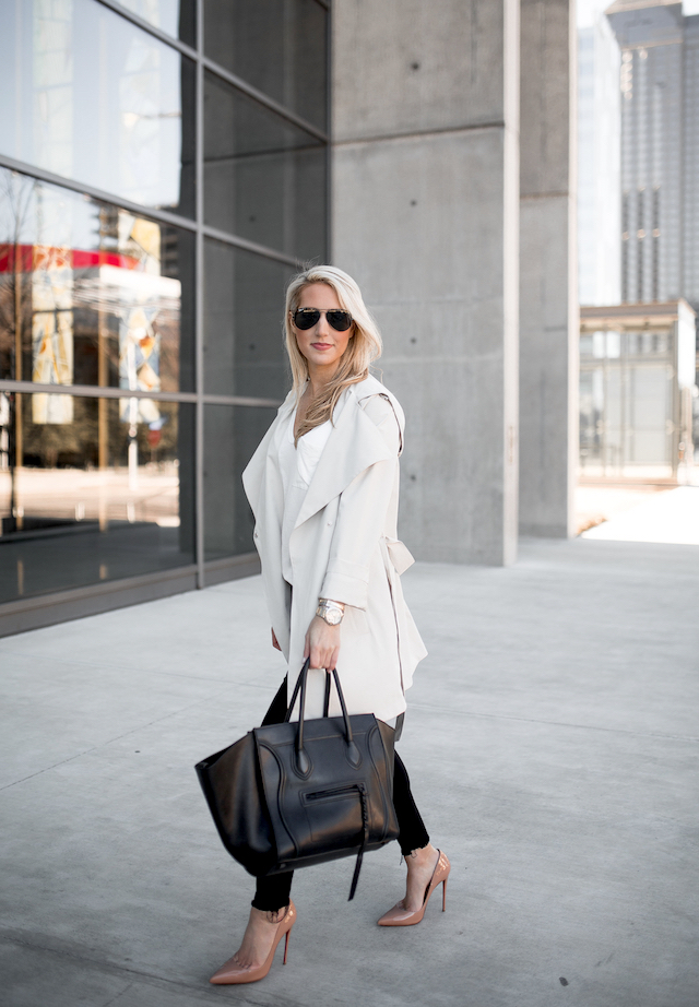 The perfect trench coat for Spring by Bernardo Nordstrom