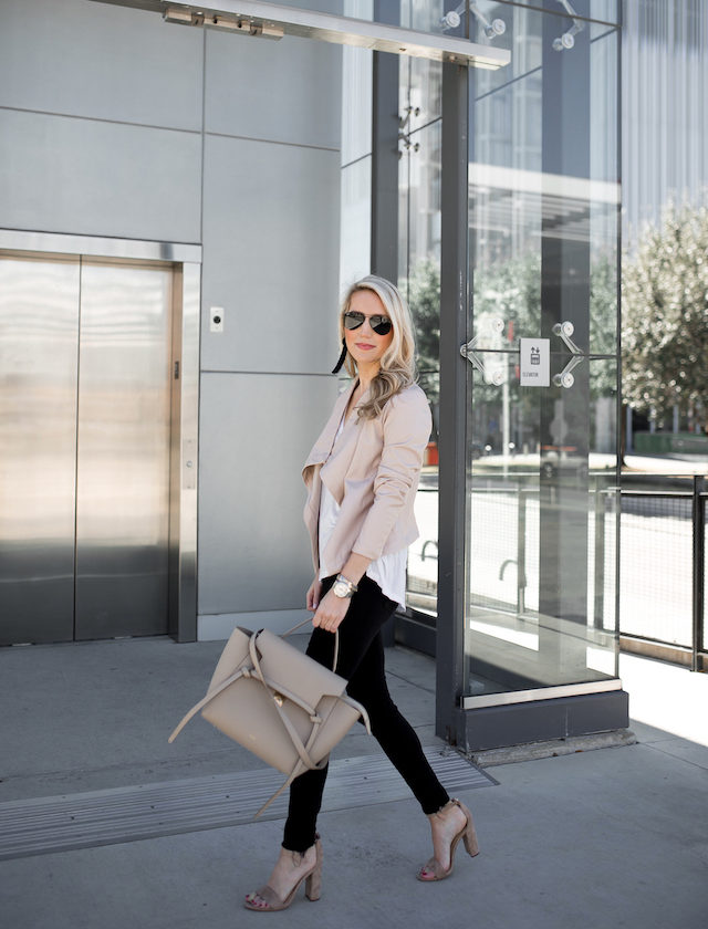 UNDER $100: BLUSH JACKET | Krystal Schlegel