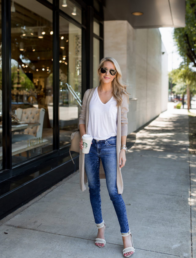 SUMMER CARDIGAN UNDER $70 | Krystal Schlegel