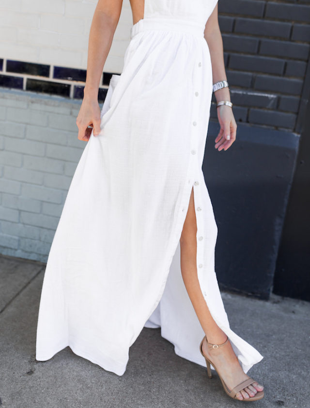 HOW TO STYLE A LONG SUMMER DRESS | Krystal Schlegel