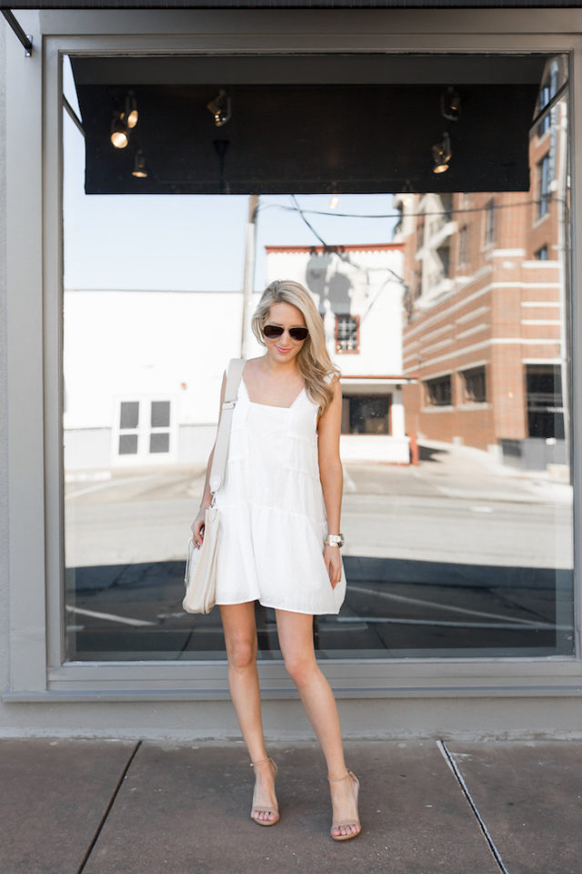 Summer white sundress for under $100 - minkpink