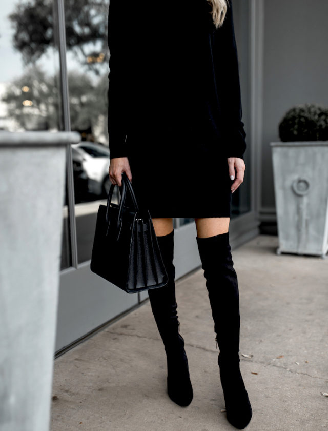 TURTLENECK SWEATER DRESS | Krystal Schlegel