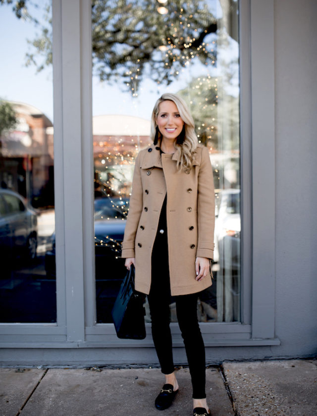 CLASSIC CAMEL COAT FOR THE HOLIDAYS | Krystal Schlegel