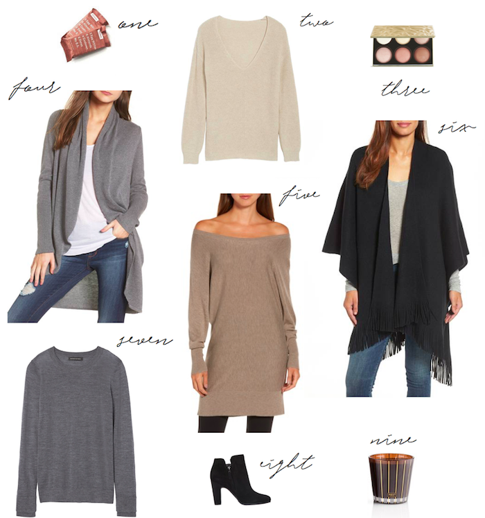 Pumpkin bars and neutral sweaters for thanksgiving - nordstrom and ...