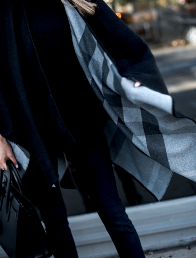 THE REVERSIBLE BURBERRY CAPE | Krystal Schlegel