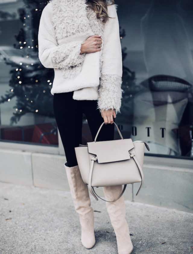 FAUX FUR WINTER COAT | Krystal Schlegel