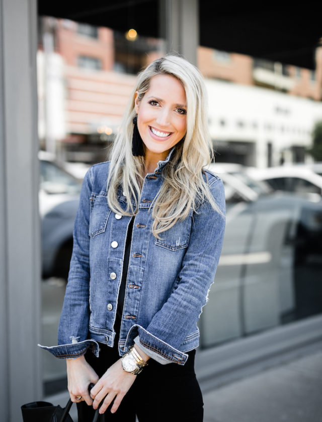 HOW TO STYLE YOUR JEAN JACKET | Krystal Schlegel