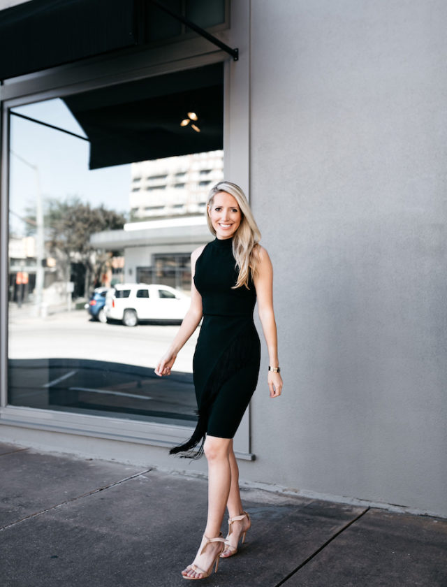 Fringe Holiday Dress | Krystal Schlegel