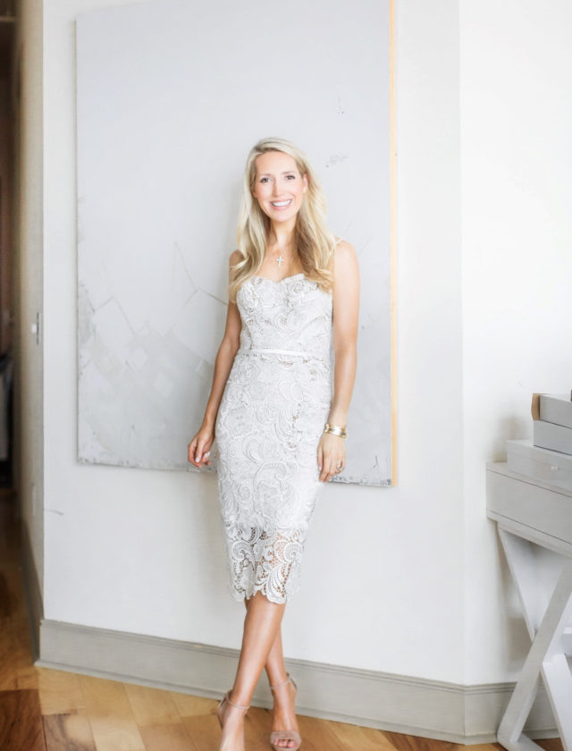 The perfect dress for a bride to be | Krystal Schlegel