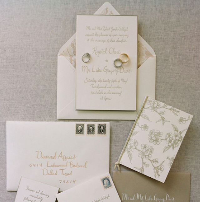 Our Wedding invitation | Krystal Schlegel