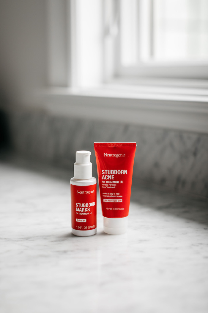 neutrogena stubborn acne review and clearer skin routine
