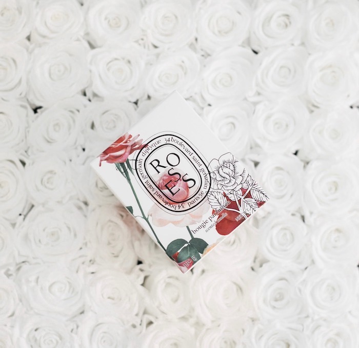 diptyque roses candle