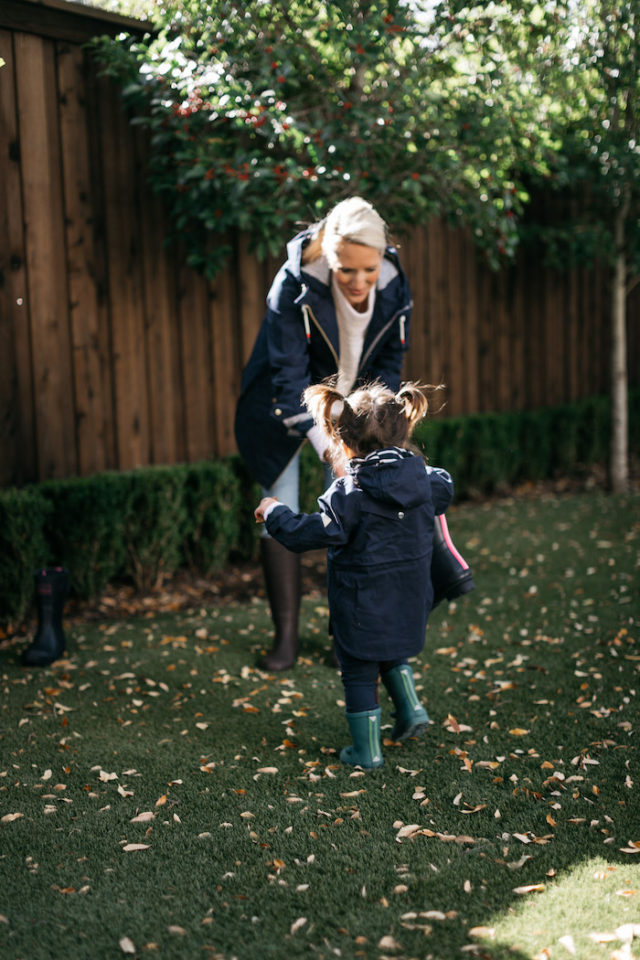 joules girls rain coat