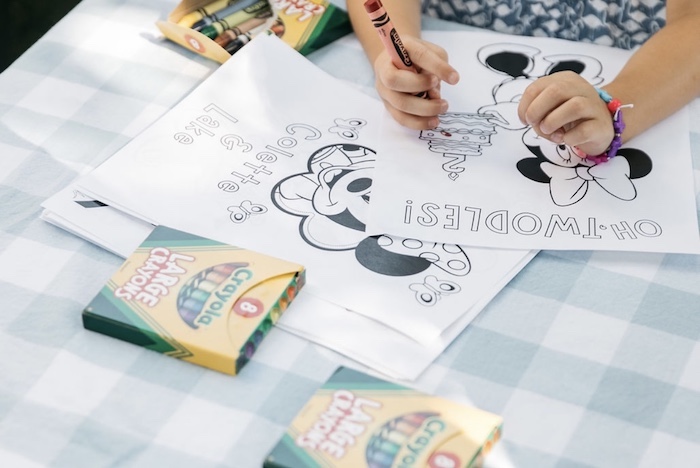 minnie mouse coloring pages etsy